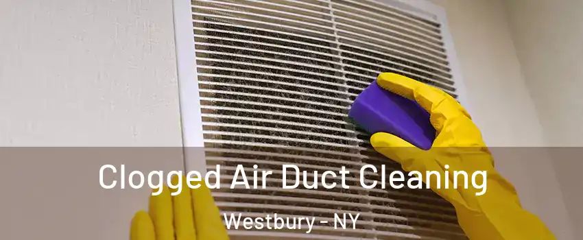  Clogged Air Duct Cleaning Westbury - NY