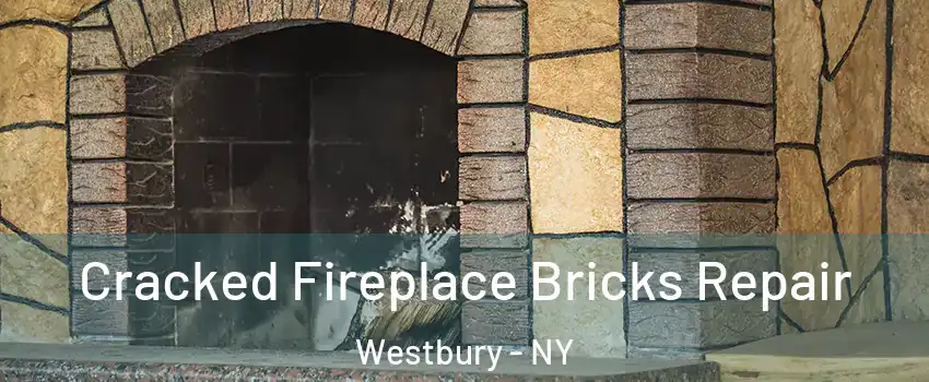  Cracked Fireplace Bricks Repair Westbury - NY