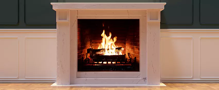 Decorative Electric Fireplace Installation in Westbury, New York