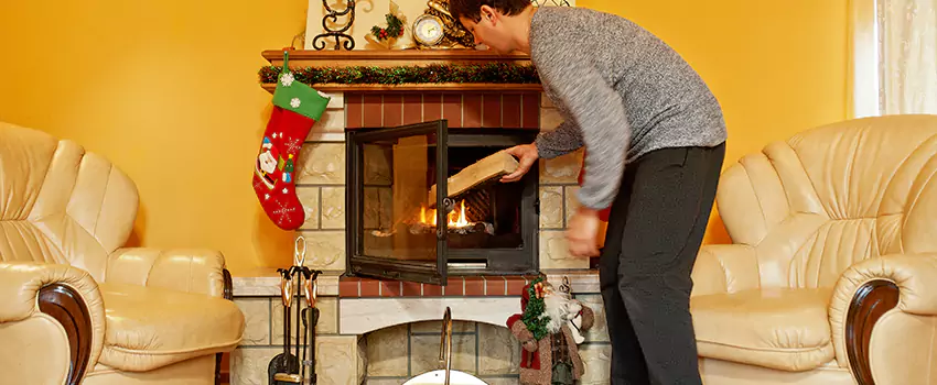 Gas to Wood-Burning Fireplace Conversion Services in Westbury, New York