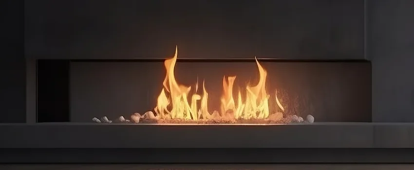 B-Vent Gas Fireplace Installation in Westbury, NY