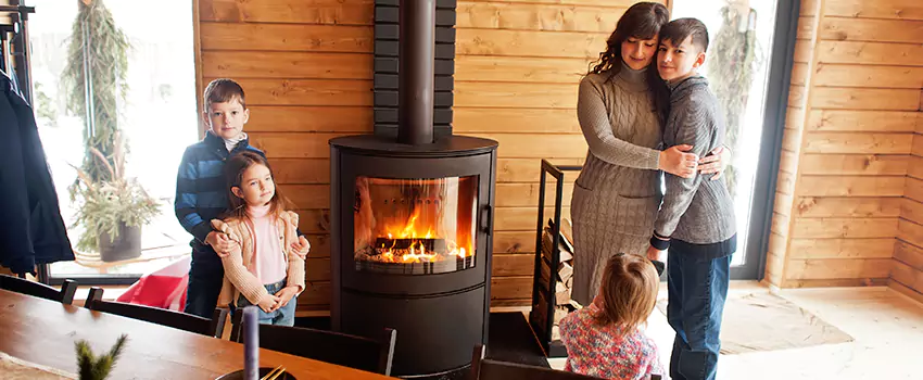 Morso Cast Iron Fireplace Insert Installation in Westbury, New York