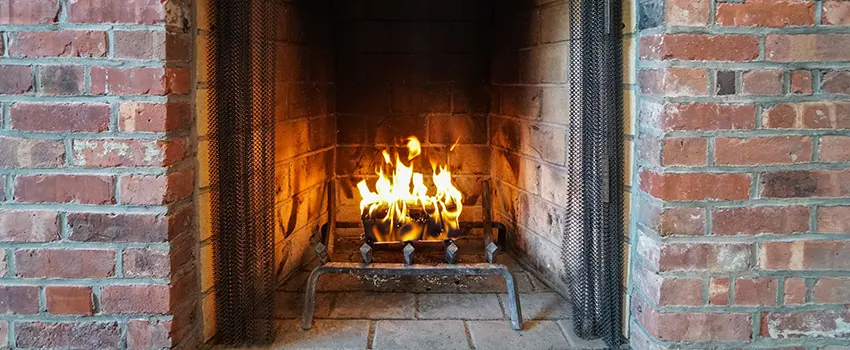 Repairing Damaged Fireplace Tiles in Westbury, New York
